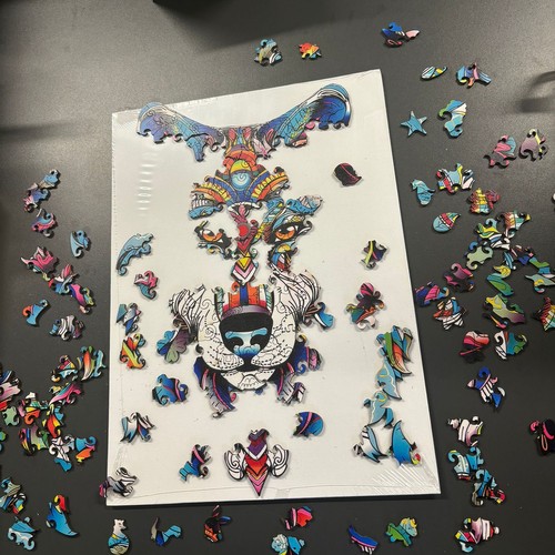 Kruzzel 24552 Wooden Jigsaw Unique Shape Puzzle for Children and Adults, 170 pieces (2)