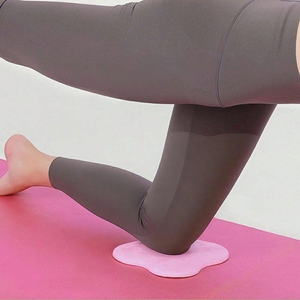 Set of Soft Yoga Exercise Pads, Pink (3)