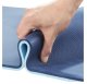 4Fizjo Gymnastic Non-Slip Fitness Foam Yoga Mat Foam TPE 180x60x0.6cm, Blue