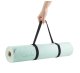 4Fizjo Gymnastic Non-Slip Fitness Foam Yoga Mat Foam TPE 180x60x0.6cm, Mint-Gray