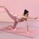 Set of Soft Yoga Exercise Pads, Pink
