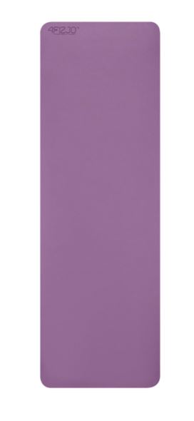 4Fizjo Gymnastic Non-Slip Fitness Foam Yoga Mat Foam TPE 180x60x0.6cm, Purple-Pink (3)