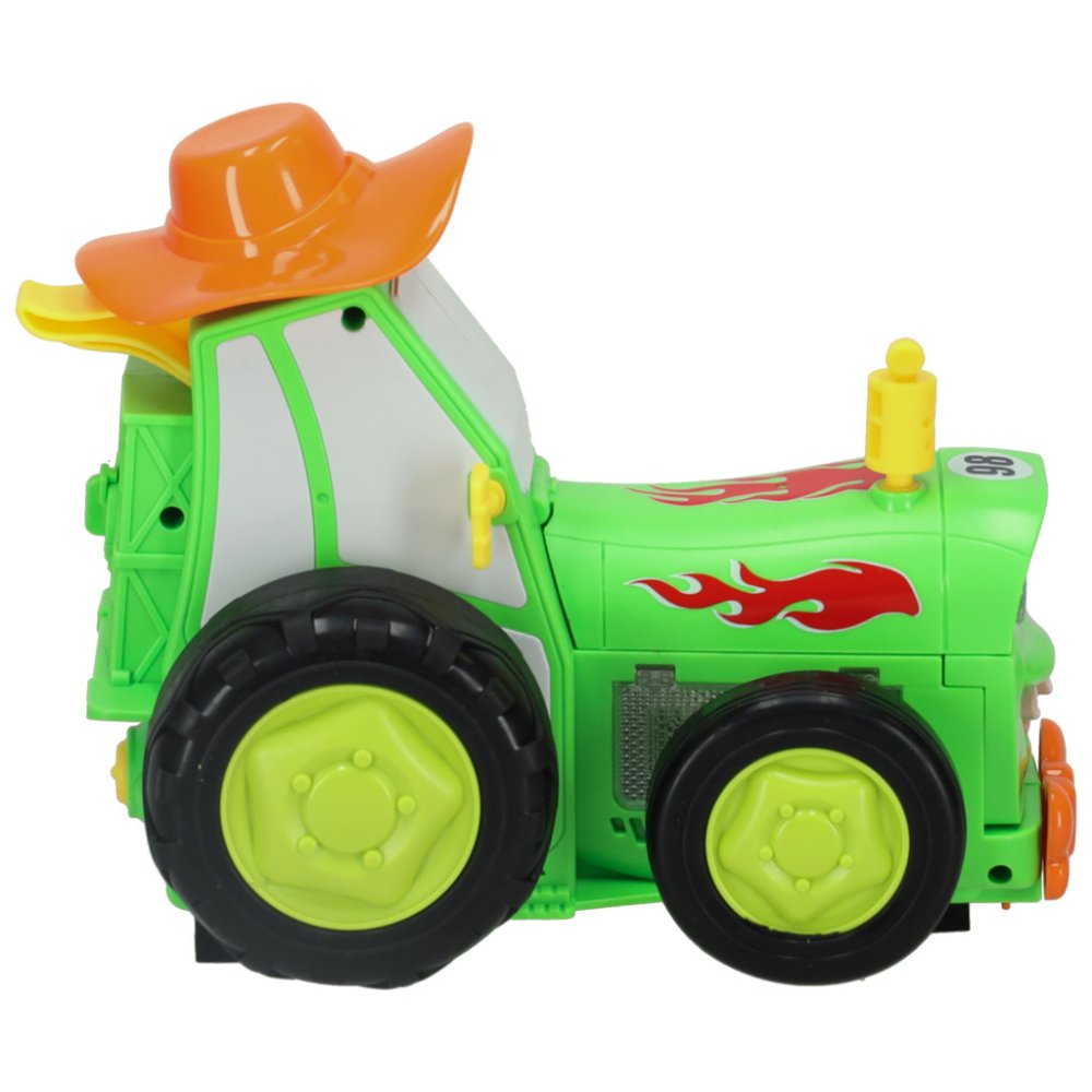 Jumping & Dancing Remote Control RC Tractor with Sound, Green (2)