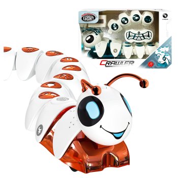 Remote Control Caterpillar Robot Toy with Lights and Music