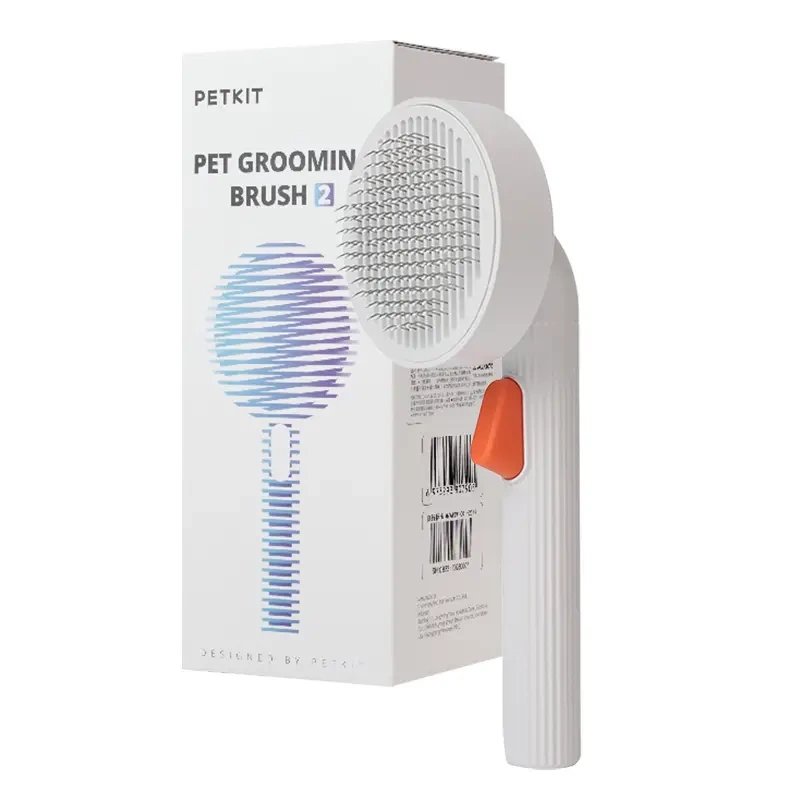 Pet Grooming Brush PetKit Large Grooming Brush 2 White (2)