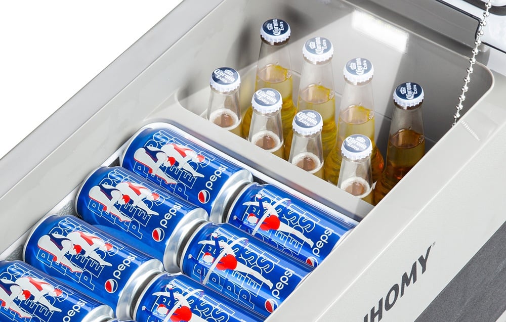 Portable Car Refrigerator Euhomy CF001 Dual Zone 55L (2)