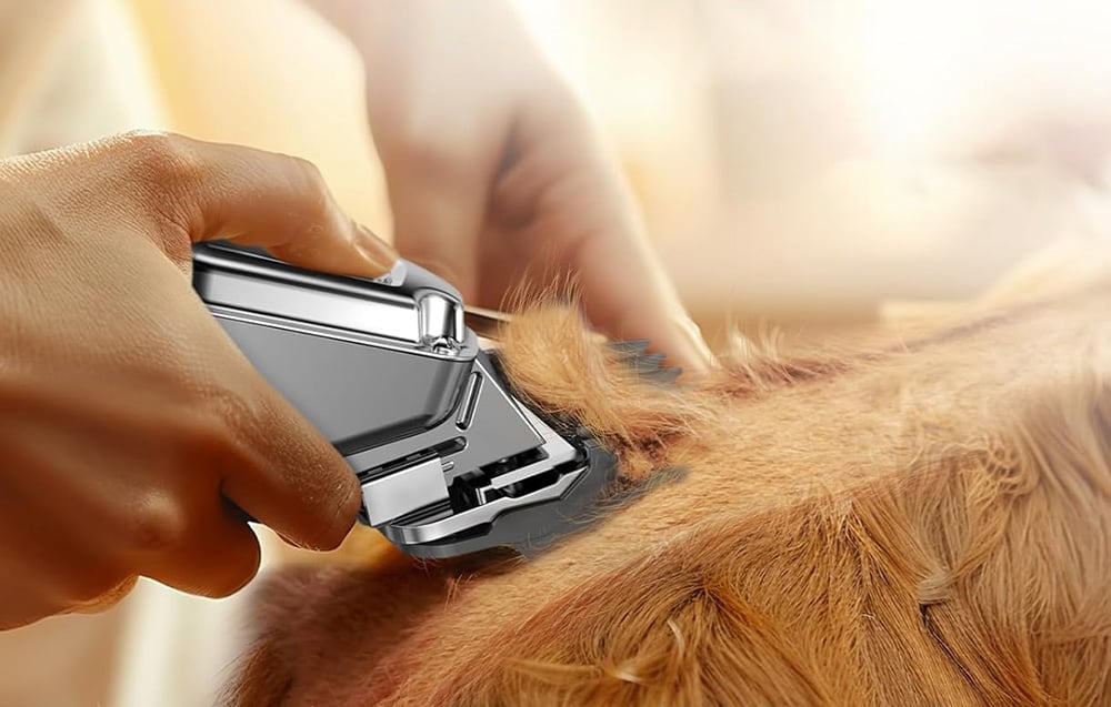 Pet Hair Clipper Oneisall RFC-676 2000mAh LCD (3)