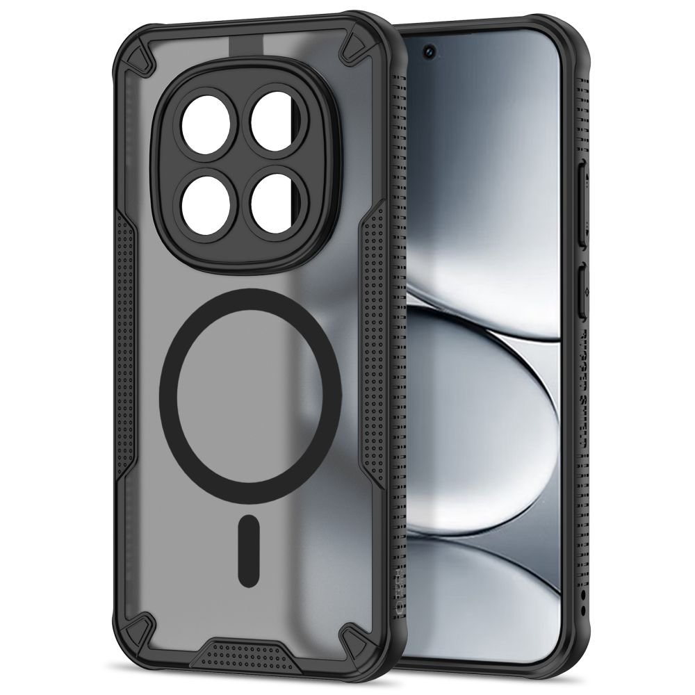 Xiaomi Redmi Note 15 Pro 5G Tech-Protect Rugged Shield MagSafe Cover Case, Black (1)