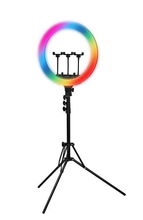 Glow RGB BSC 18" Ring Light with Tripod 45W (2)