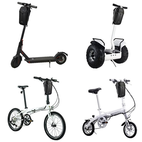 Trizand 25205 Waterproof Scooter Handlebar Bag, 5L, Black (3)