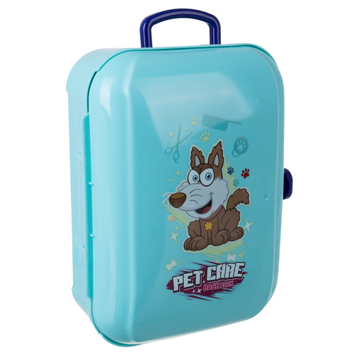 Dog Grooming Playset in Backpack with Plush Puppy Toy 26304 (3)
