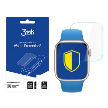 Apple Watch 7 41mm 3MK ARC+ Protective Film Rounded Fullscreen Protector
