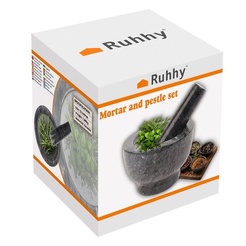 Natural Marble Mortar and Pestle (0)