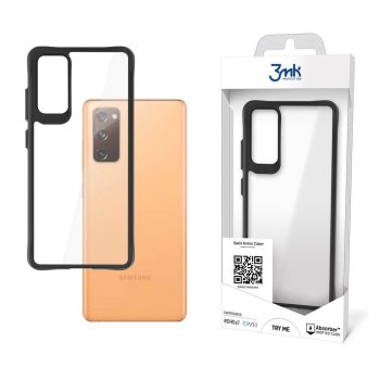 Samsung Galaxy S20 FE / S20 Lite 3MK Satin Armor Case+ Case Cover, Transparent
