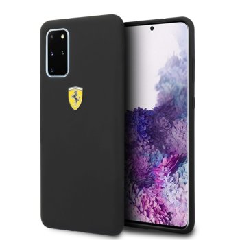 Ferrari Samsung Galaxy S20+ Case Silicone, Black