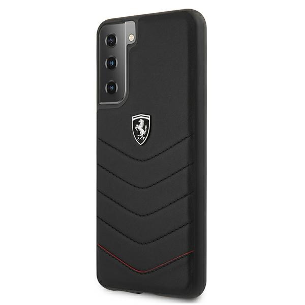 Ferrari Galaxy S21 Hard Case Off Track Quilted, Black (0)