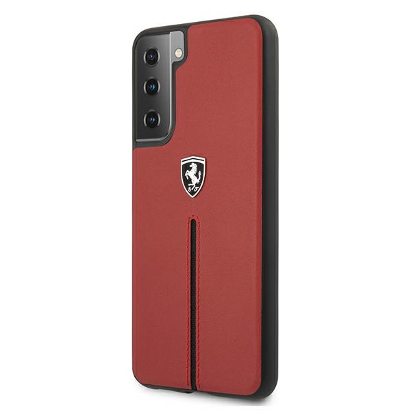 Ferrari FEOSIHCS21SRE S21 G991 red/red hardcase Off Track Leather Nylon Stripe (0)