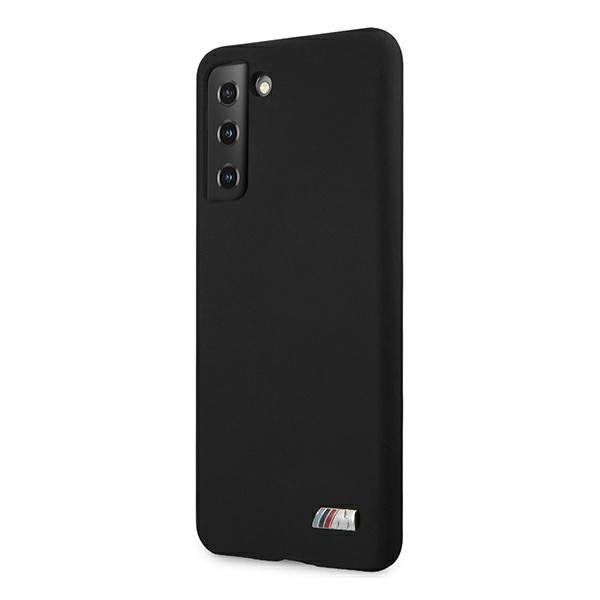 Samsung Galaxy S21 (SM-G991) BMW Silicone M Collection Case Cover (BMHCS21SMSILBK ), Black (0)