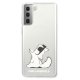 Karl Lagerfeld Samsung Galaxy S21+ Case Choupette Fun, Transparent