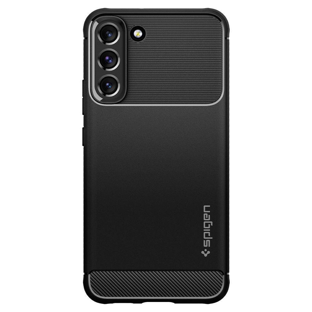 Samsung Galaxy S22 5G (SM-S901) Spigen Rugged Armor Case Cover, Black (0)