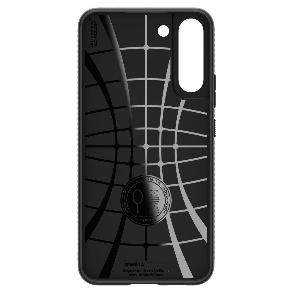 Samsung Galaxy S22 5G (SM-S901) Spigen Liquid Air TPU Case Cover, Black (1)