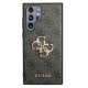 Guess GUHCS22L4GMGGR S908 S22 Ultra grey hardcase 4G Big Metal Logo
