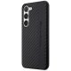 Samsung Galaxy S23 (SM-S911) AMG Carbon Stripe&Embossed Case Cover (AMHCS23SBLSCA), Black