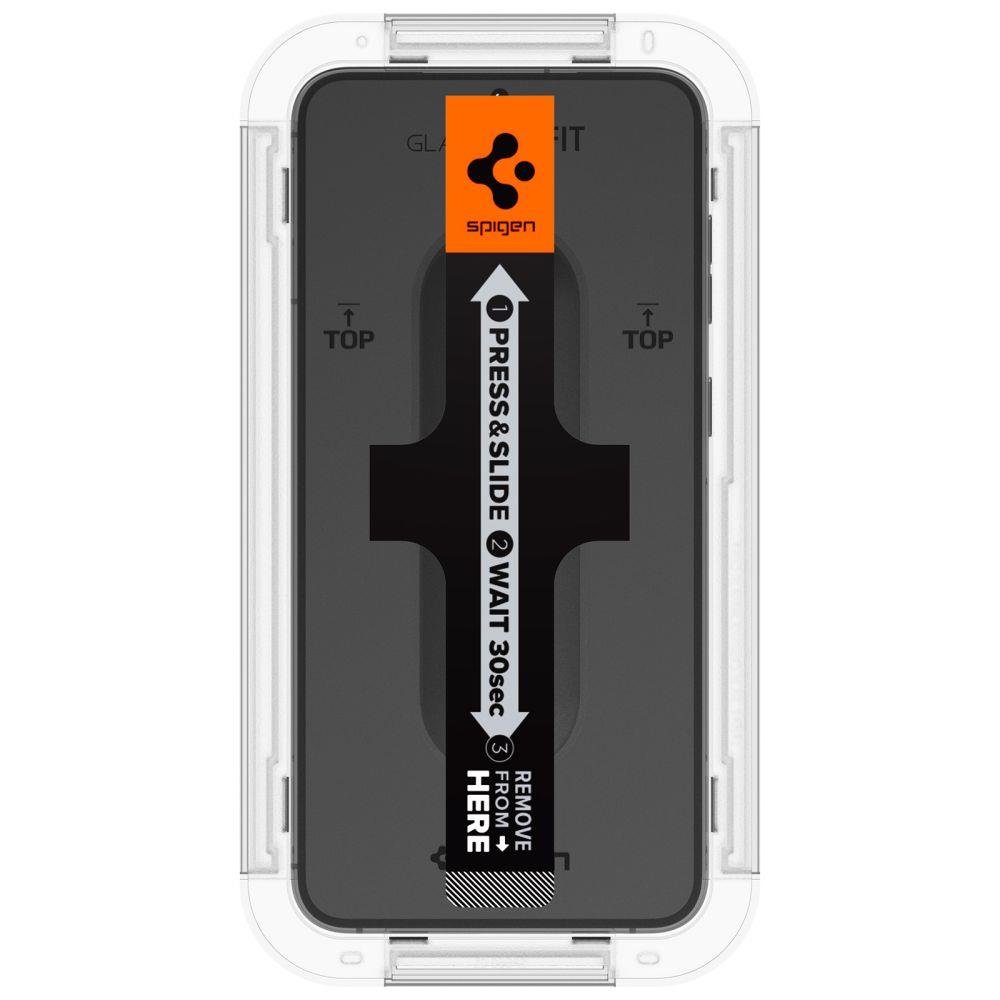 Samsung Galaxy S23+ Plus (SM-S916) Spigen "EZ FIT" Tempered Glass Screen Protector 2 pcs. (3)