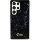 Samsung Galaxy S23 Ultra (SM-S918) Guess Marble Case Cover (GUHCS23LPCUMAK), Black