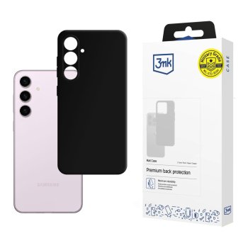 Samsung Galaxy S24 (SM-S921) 3MK Matt Case Cover, Black