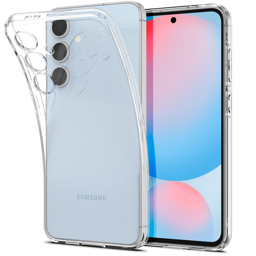 Samsung Galaxy S24 FE ( SM-S721B/DS ) Spigen Liquid Crystal TPU Case Cover, Transparent (0)