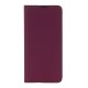 Samsung Galaxy S24+ Plus (SM-S926) Smart Soft Book Case Cover, Burgundy