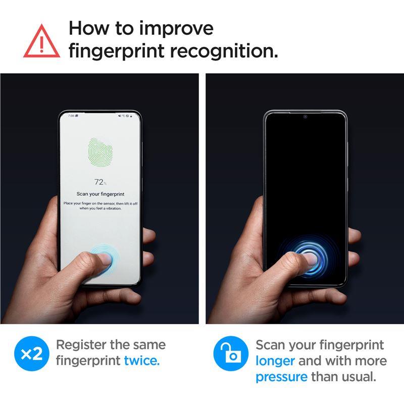 Samsung Galaxy S24 (SM-S921) Spigen "EZ FIT" Tempered Glass Screen Protector 2 pcs. (0)