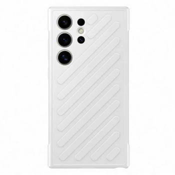 Samsung Galaxy S24 Ultra (SM-S928) Original Shield Case Cover (GP-FPS928SACJW), Light Grey