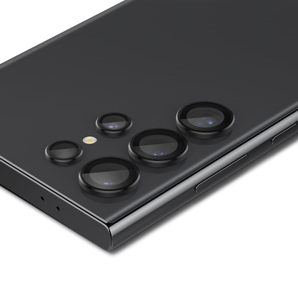 Spigen Optik.tR EZ Fit Camera Protector for Samsung Galaxy S24 Ultra - Black 2 pcs. (2)