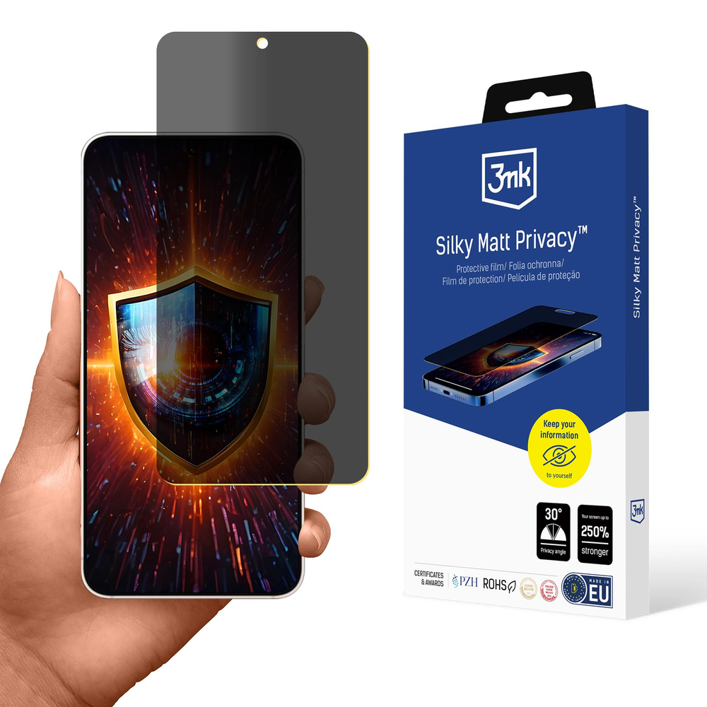 3mk Silky Matt Privacy Privacy Screen Protector Samsung Galaxy S25 Edge