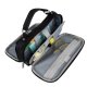 Double Extendable Pencil Case Maaleo 24516, Black