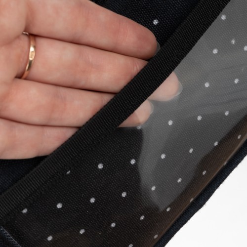 Triple Foldable Pencil Case Maaleo 24511, Black (0)
