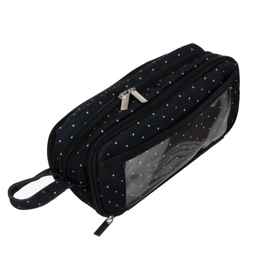 Triple Foldable Pencil Case Maaleo 24511, Black (3)
