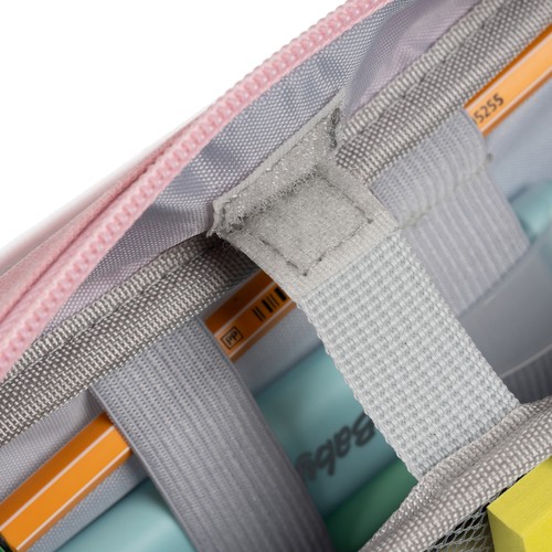 Double Extendable Pencil Case Maaleo 24517, Pink (10)