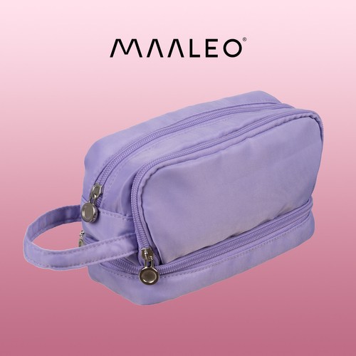 Maaleo 24518 Four-compartment Extendable Pencil Case, Purple (3)
