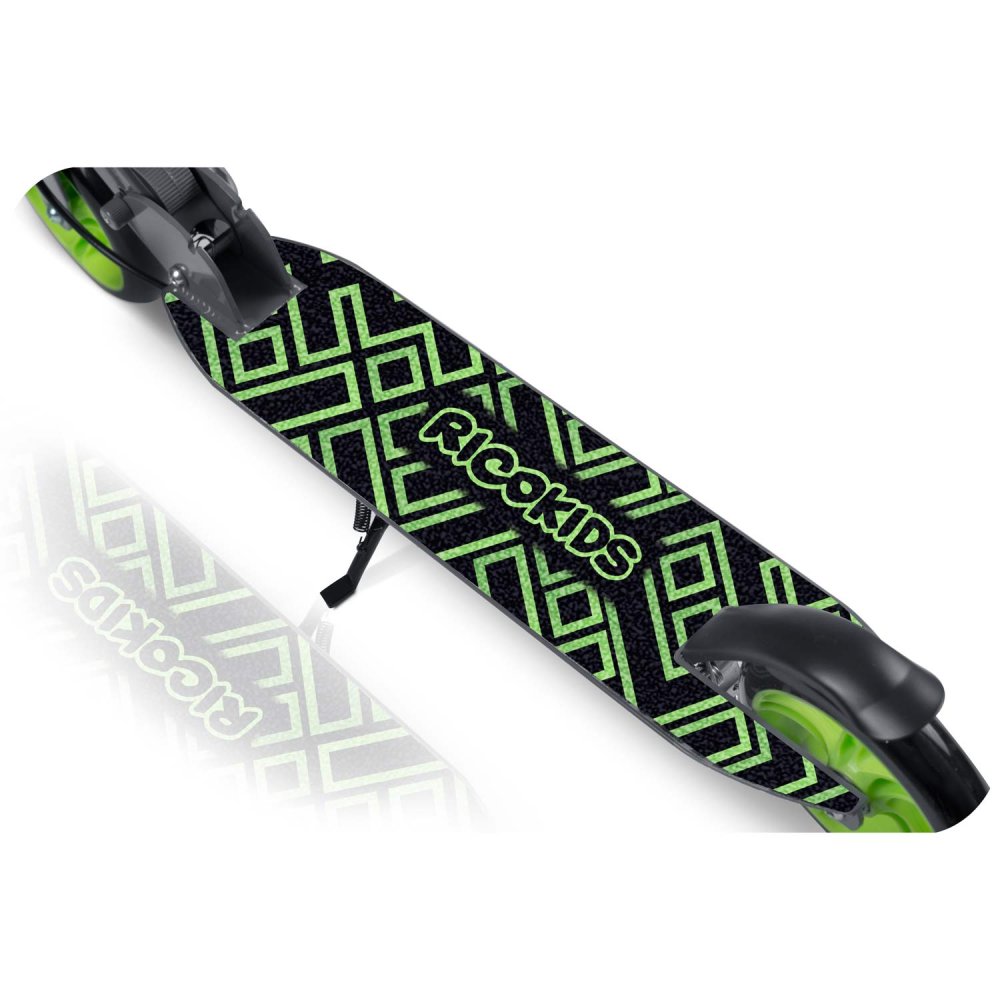 Ricokids Kodi Gray-Green Scooter - Stylish & Durable Ride for Kids (1)