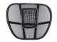 Ergonomic Lumbar Support Cushion with Massage for Chair, Black