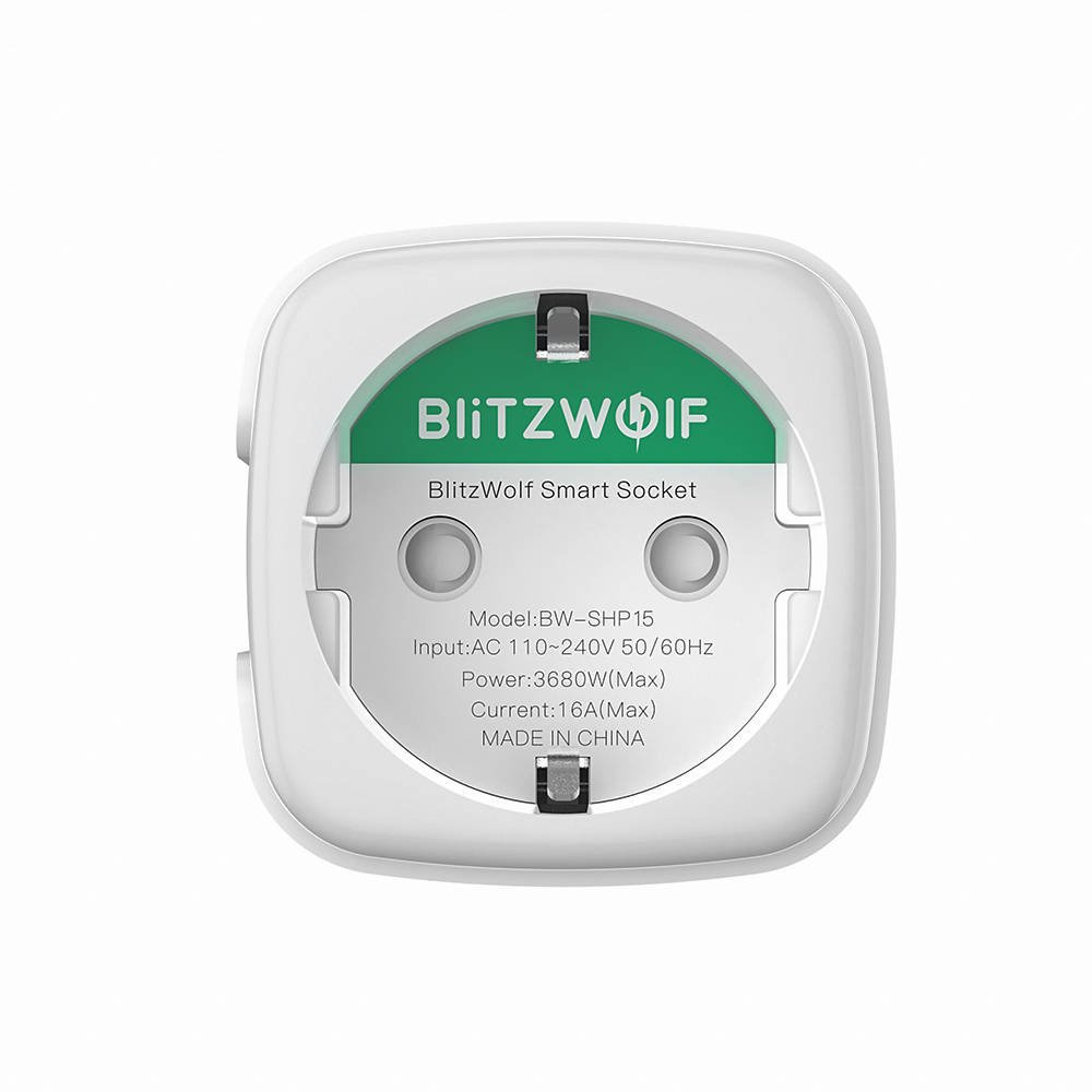 Smart socket Blitzwolf BW-SHP15, ZigBee, 3680W (3)