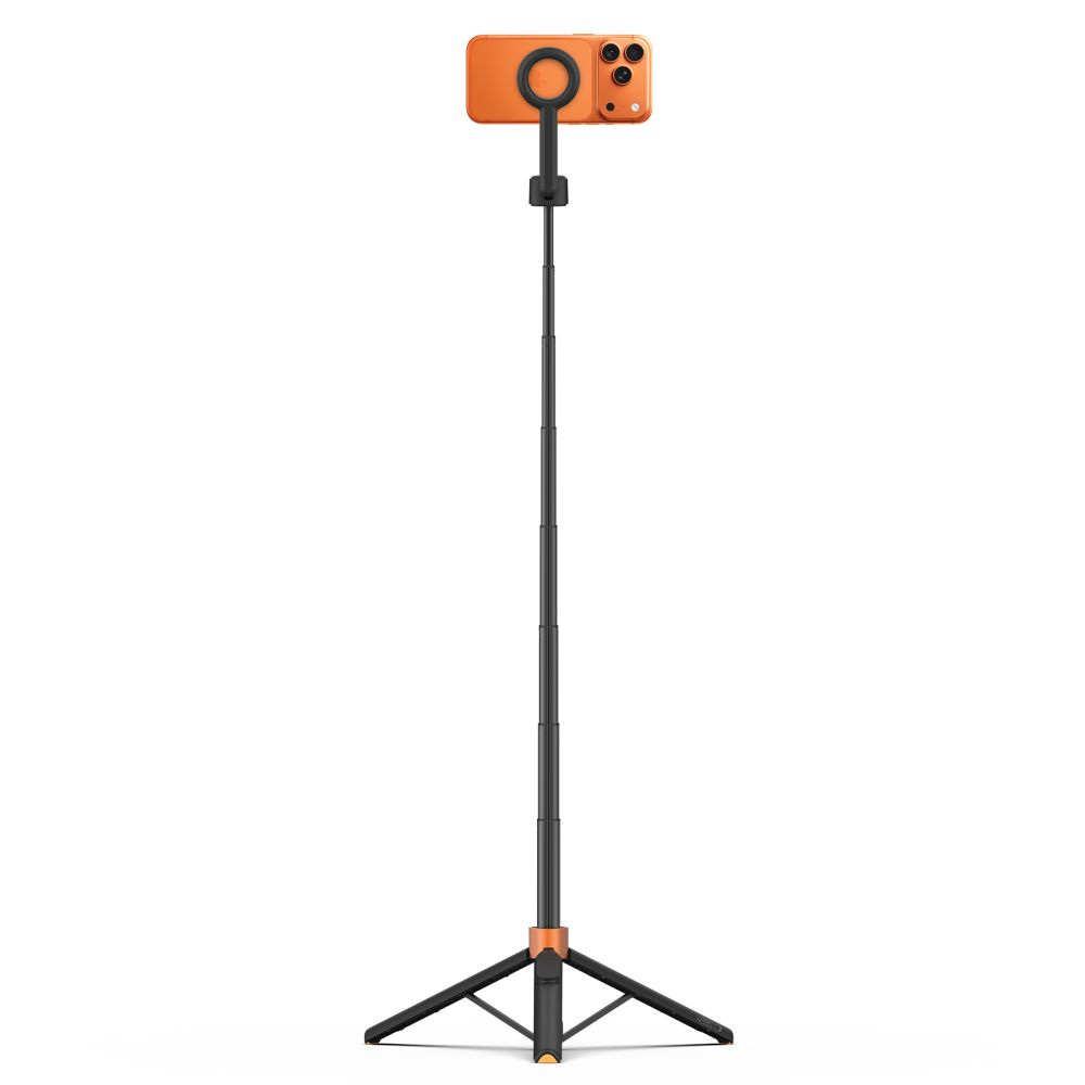 Tech-Protect L10S Bluetooth Selfie Stick Tripod - Black and Orange (0)