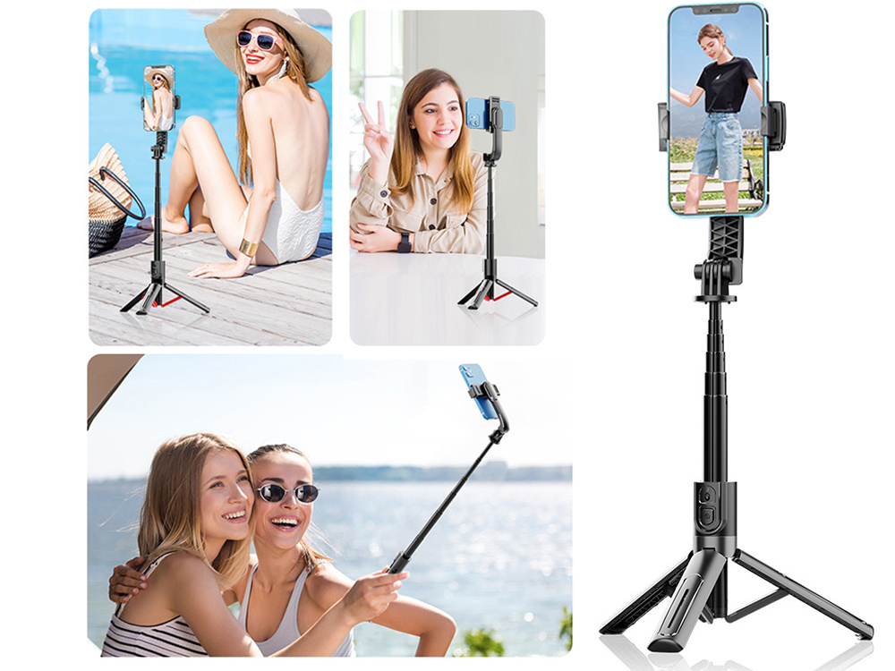 Selfie Stick Tripod with Bluetooth Remote for Phone, 90cm (3)