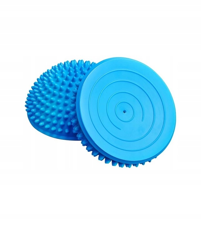 4FIZJO Sensory Hemisphere with Spikes for Rehabilitation and Foot massage, Set of 2 pcs., Blue (1)