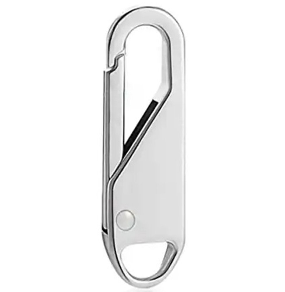 Zipper Pull Replacement Tab Slider Repair Kit, Silver (0)