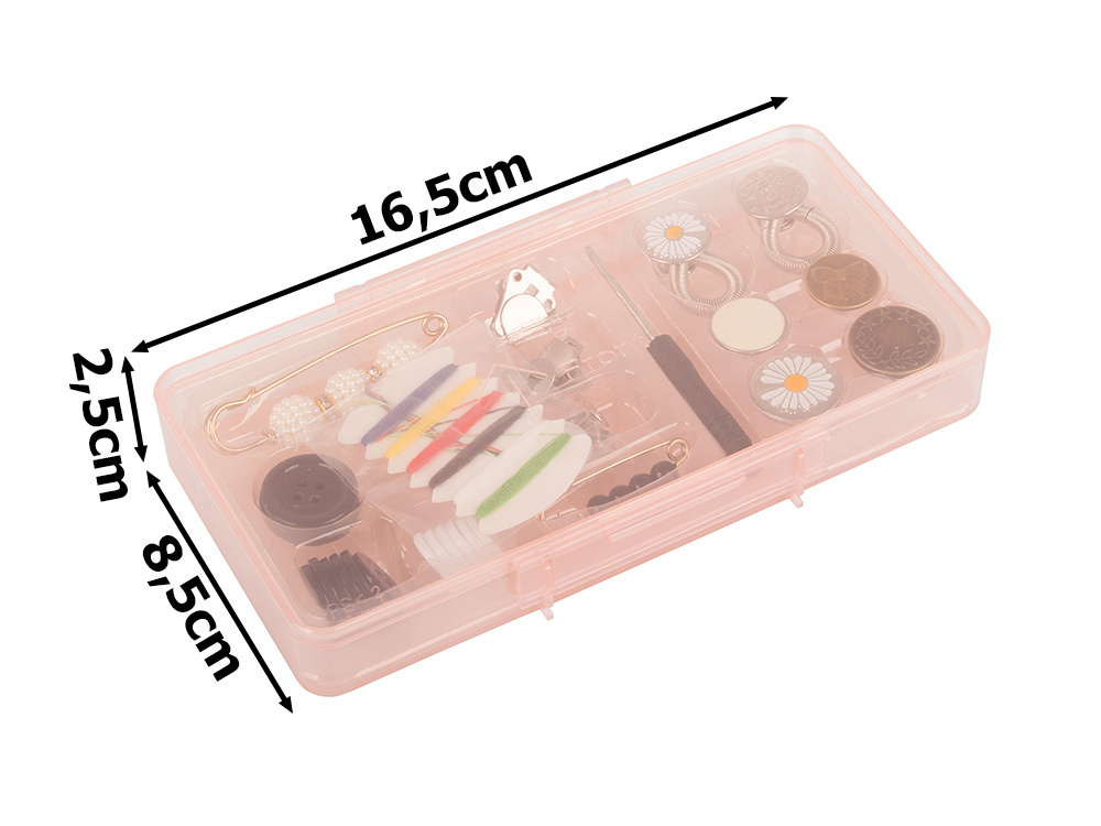 40-in-1 Travel Sewing Kit with Accessories and Case for Quick Repairs (1)