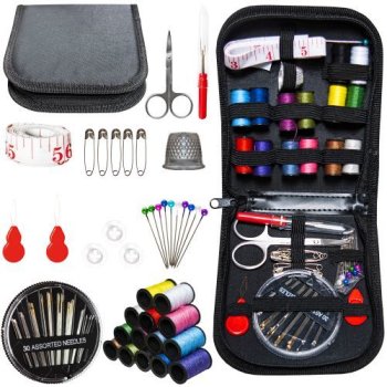 Sewing Kit Threads Needles, 70 pcs